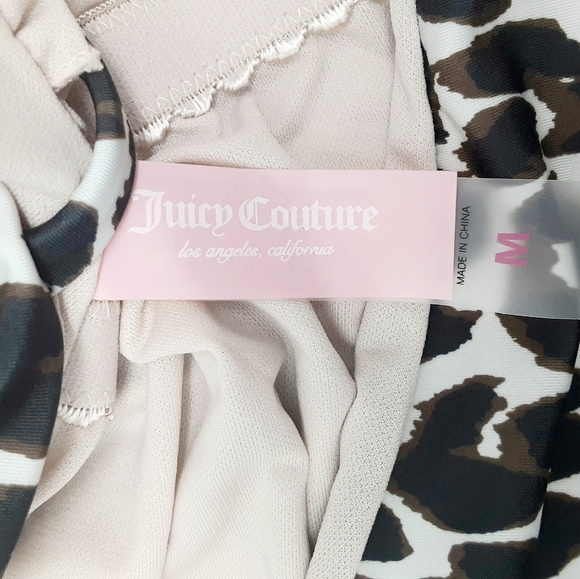 Juicy Couture Leopard Studded One Piece Swimsuit - Picture 6 of 6